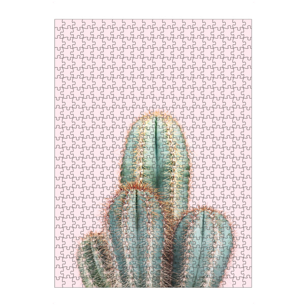 artboxONE Puzzle "Blush Cactus" artboxONE - Natur,Floral