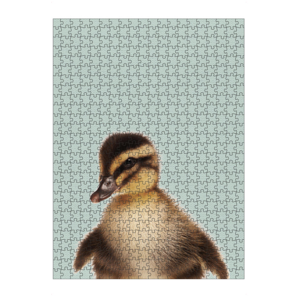 Puzzle Ravensburger "Duckling Photo" artboxONE - Für Kinder,Tiere