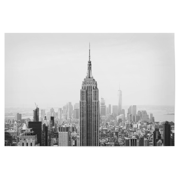 Poster 30x20 cm "The State Empire" artboxONE - Städte / New York,Schwarzweiß