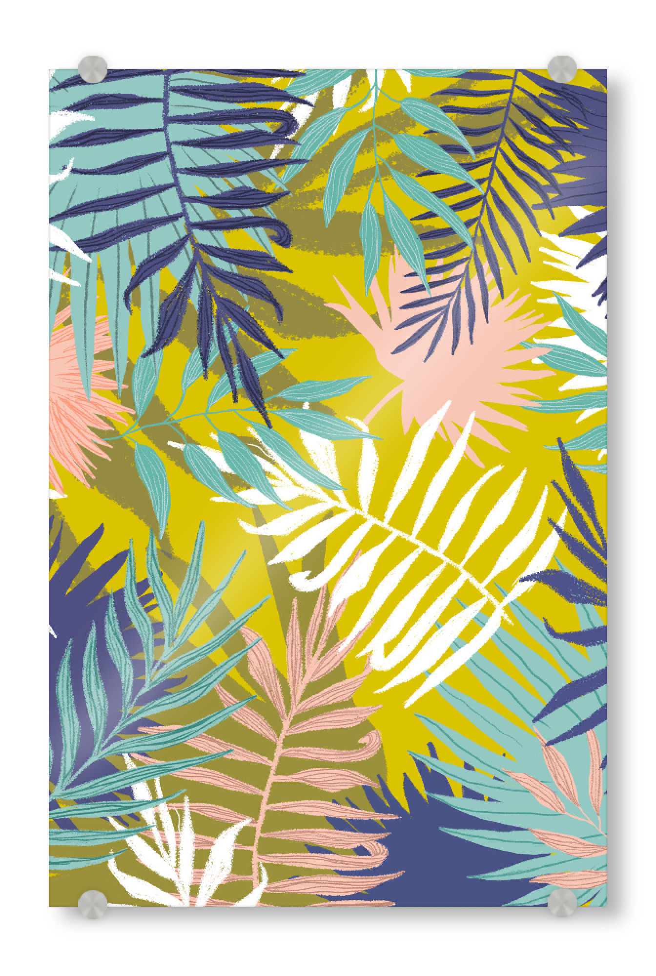 Acrylglasbild "Vie De Palme" artboxONE - Natur,Floral