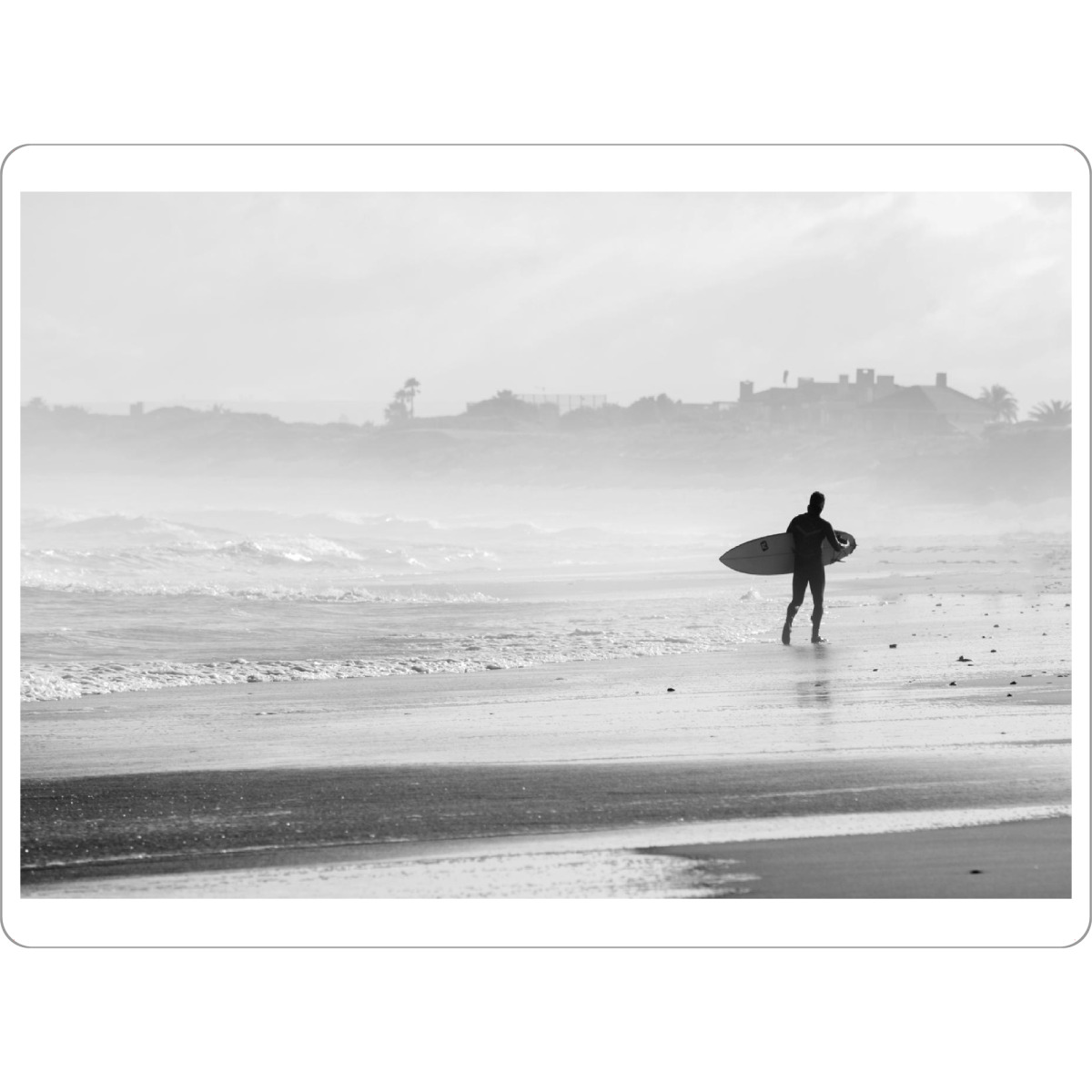 Tischset "Surf Photography" artboxONE - Natur,Schwarzweiß,Reise / Strand und Meer,Sport / Motivation