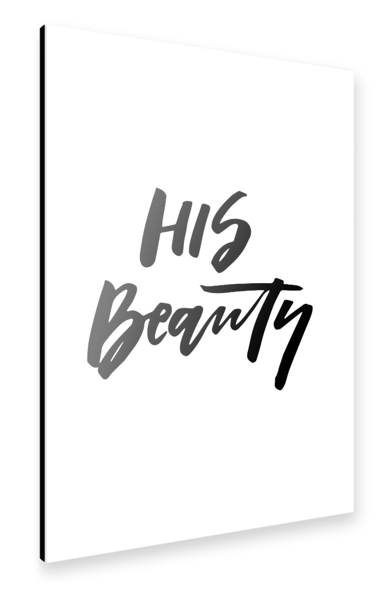 Alu-Dibond "His Beauty - part of a set" 75x50 cm artboxONE