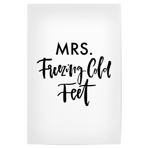 Mrs. Freezing Cold Feet