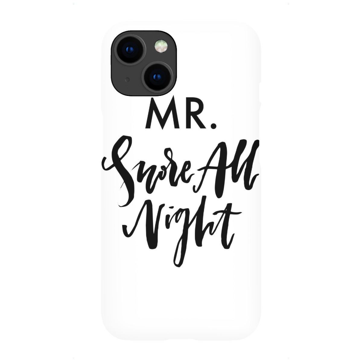 iPhone "Mr. Snore All Night" Premium-Case Handyhülle artboxONE
