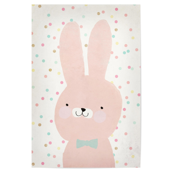 Poster 30x20 cm "Häsin Hanni" artboxONE - Für Kinder,Tiere