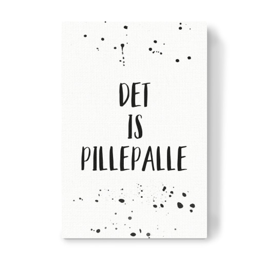 DET IS PILLEPALLE