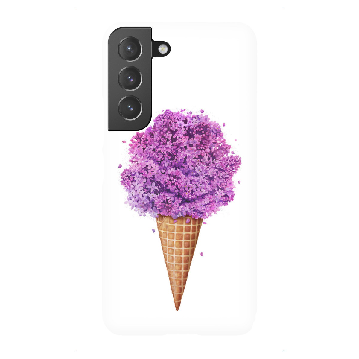 Samsung Galaxy "Ice cream with lilac" Premium-Case Handyhülle artboxONE