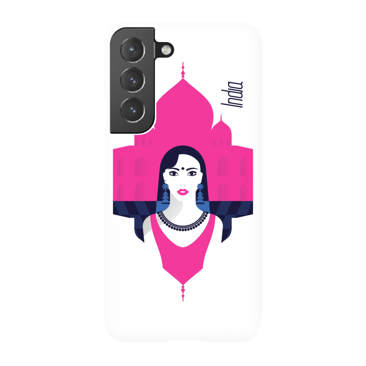 "India - Stylish Journey"für Samsung Galaxy - Premium-Case Handyhülle artboxONE
