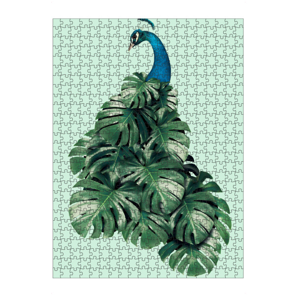 Puzzle Ravensburger "MONSTERA BIRD" artboxONE - Floral,Tiere,Fiktion,Lustig