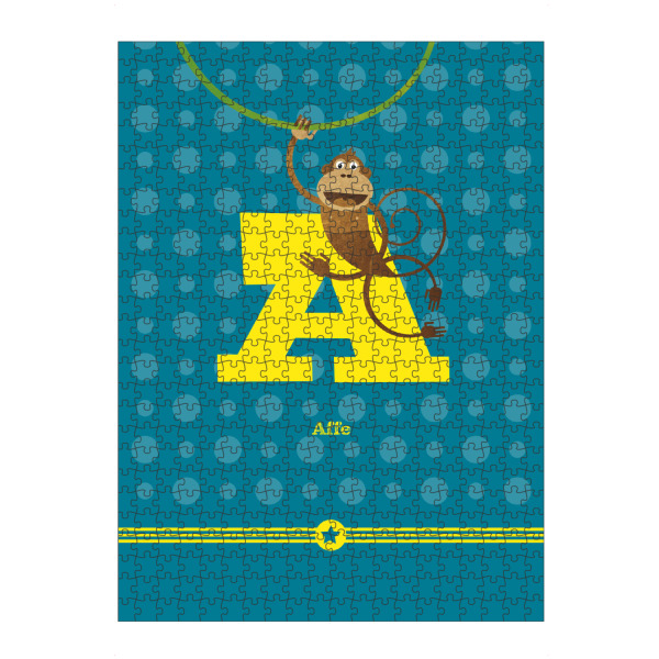Puzzle Ravensburger "A wie Affe" artboxONE - Für Kinder,Buchstaben,Buchstaben / A