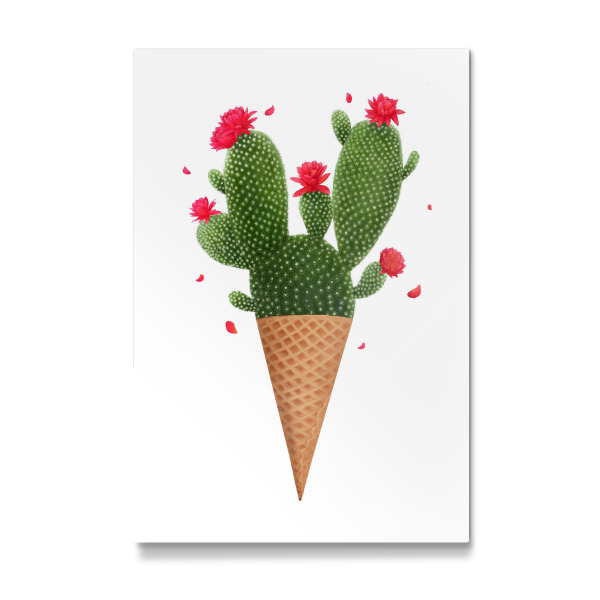 Galerie-Print "Ice cream with cactus" 30x20 cm artboxONE