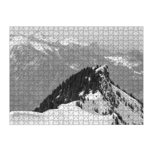 Puzzle Ravensburger "Hochgern" artboxONE - Natur,Schwarzweiß