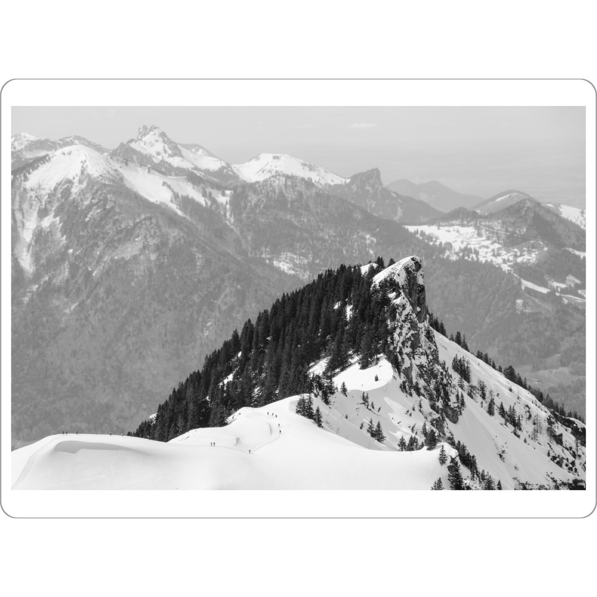 Tischset "Hochgern" artboxONE - Natur,Schwarzweiß