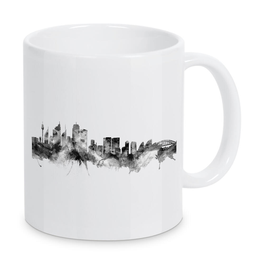 Tasse "Sydney Australia Skyline" artboxONE - Städte,Reise,Schwarzweiß,Städte / Sydney