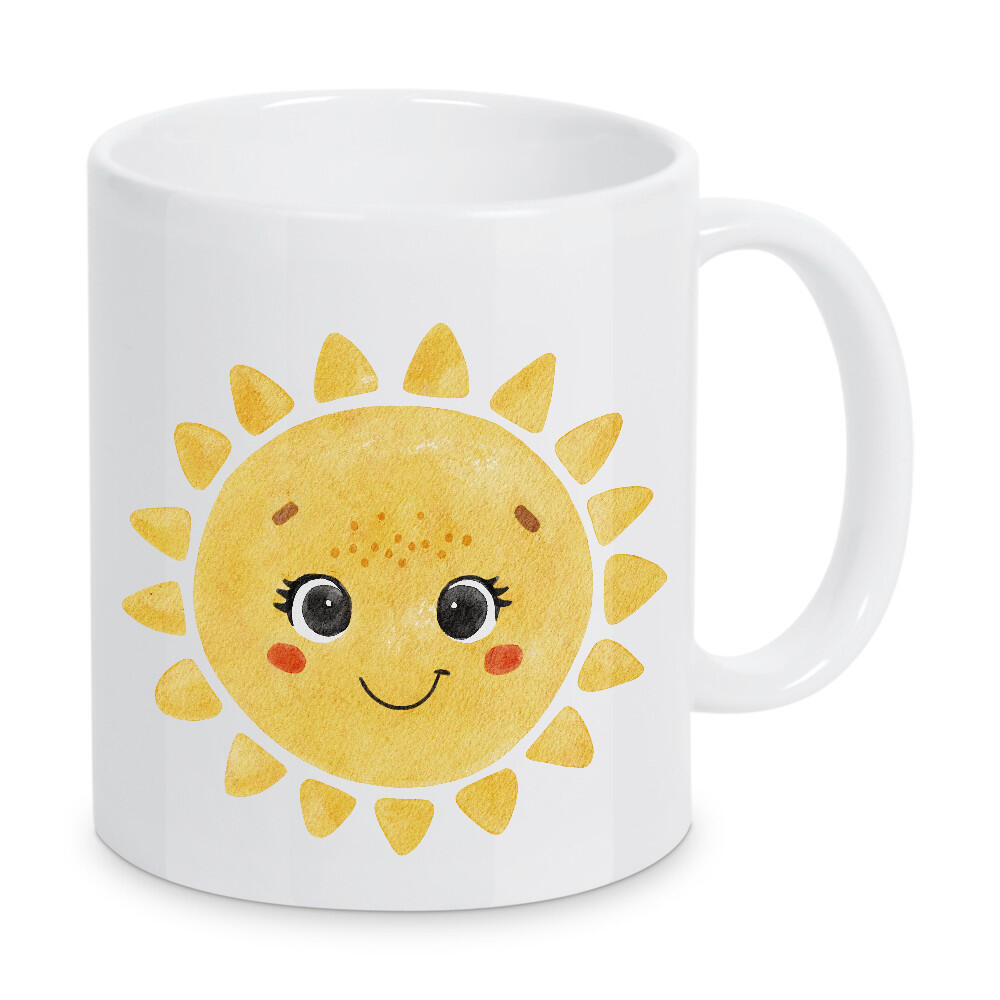 Tasse "Aquarell glückliche Sonne" artboxONE - Tiere