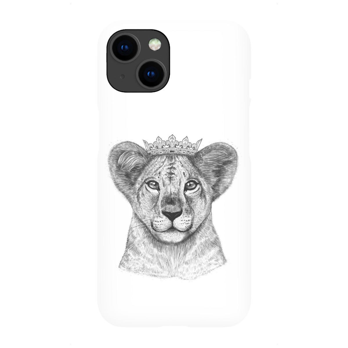 "The Lion Princess"für iPhone - Premium-Case Handyhülle artboxONE