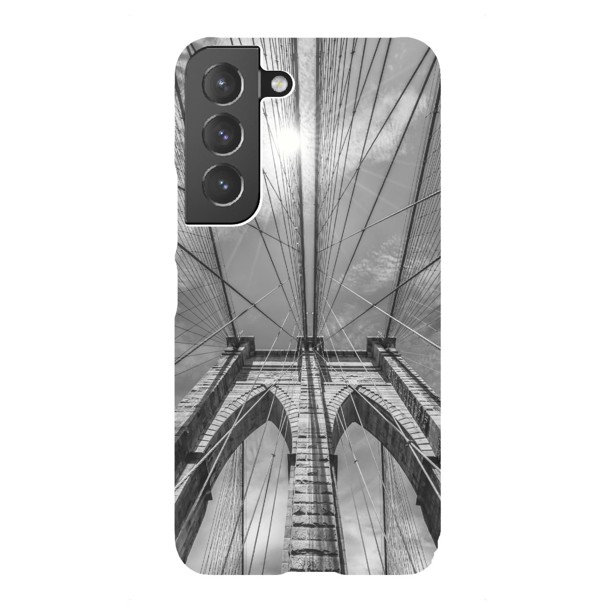 "NYC Brooklyn Bridge im Detail"für Samsung Galaxy - Premium-Case Handyhülle artboxONE
