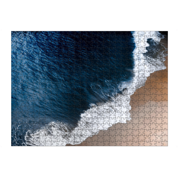 Puzzle Ravensburger "Beach Art" artboxONE - Natur,Reise / Strand und Meer - Beach,Ocean,Waves,Strand,Wellen - Bild beach