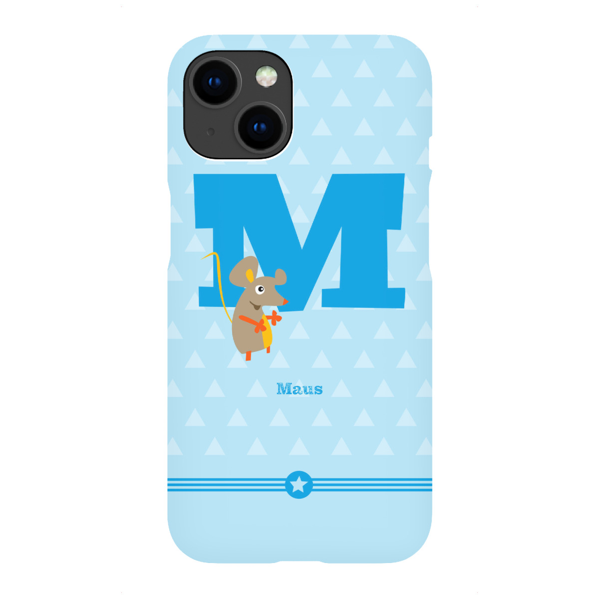 iPhone "M wie Maus" Premium-Case Handyhülle artboxONE