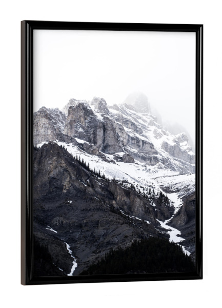 Poster mit schwarzem Rahmen "Mountain Photography" artboxONE - Natur,Reise,Schwarzweiß - Mountain,Mountains,Berg,Berge