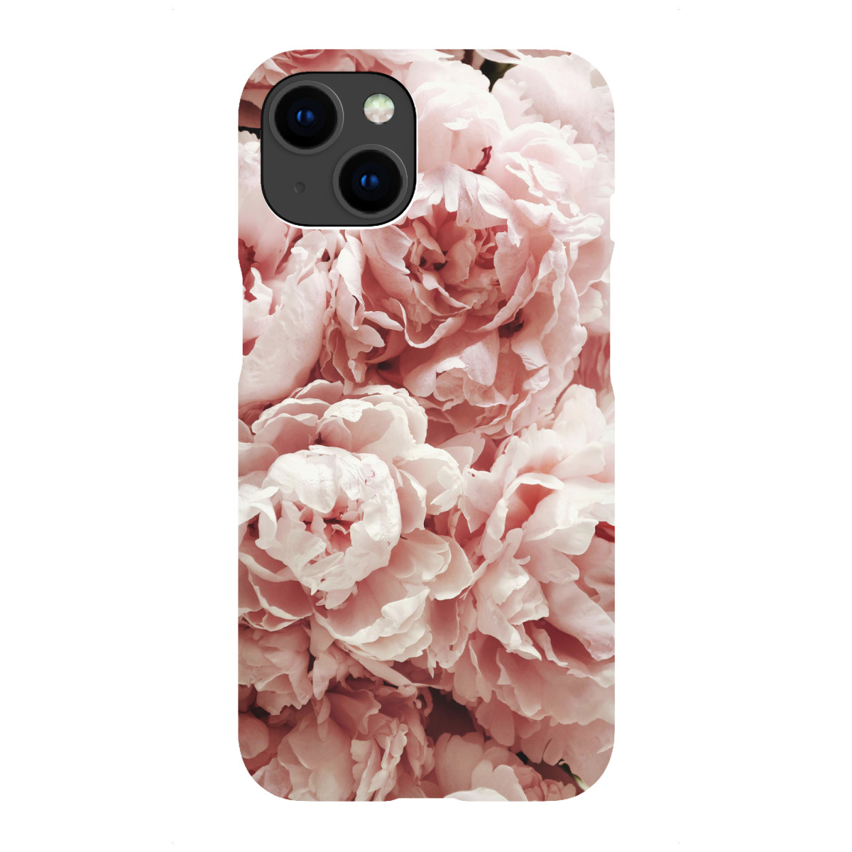 "Pastel Pink Peony Flowers"für iPhone - Premium-Case Handyhülle artboxONE