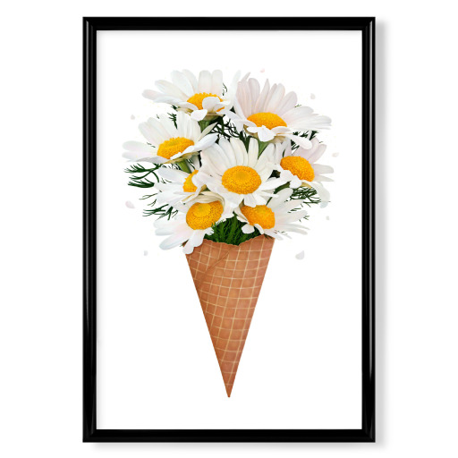 Ice cream with chamomile