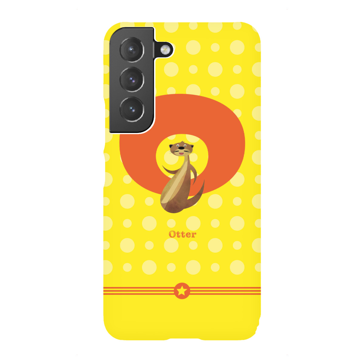 "O wie Otter"für Samsung Galaxy - Premium-Case Handyhülle artboxONE