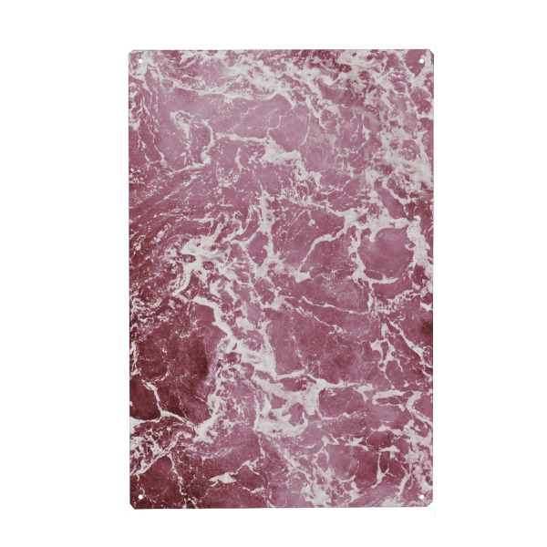 Metall Poster "Abstract Pink Ocean Surface" artboxONE - Natur,Abstrakt - Wave,Waves,Ocean,Sea,Meer,Wellen - Blechschild