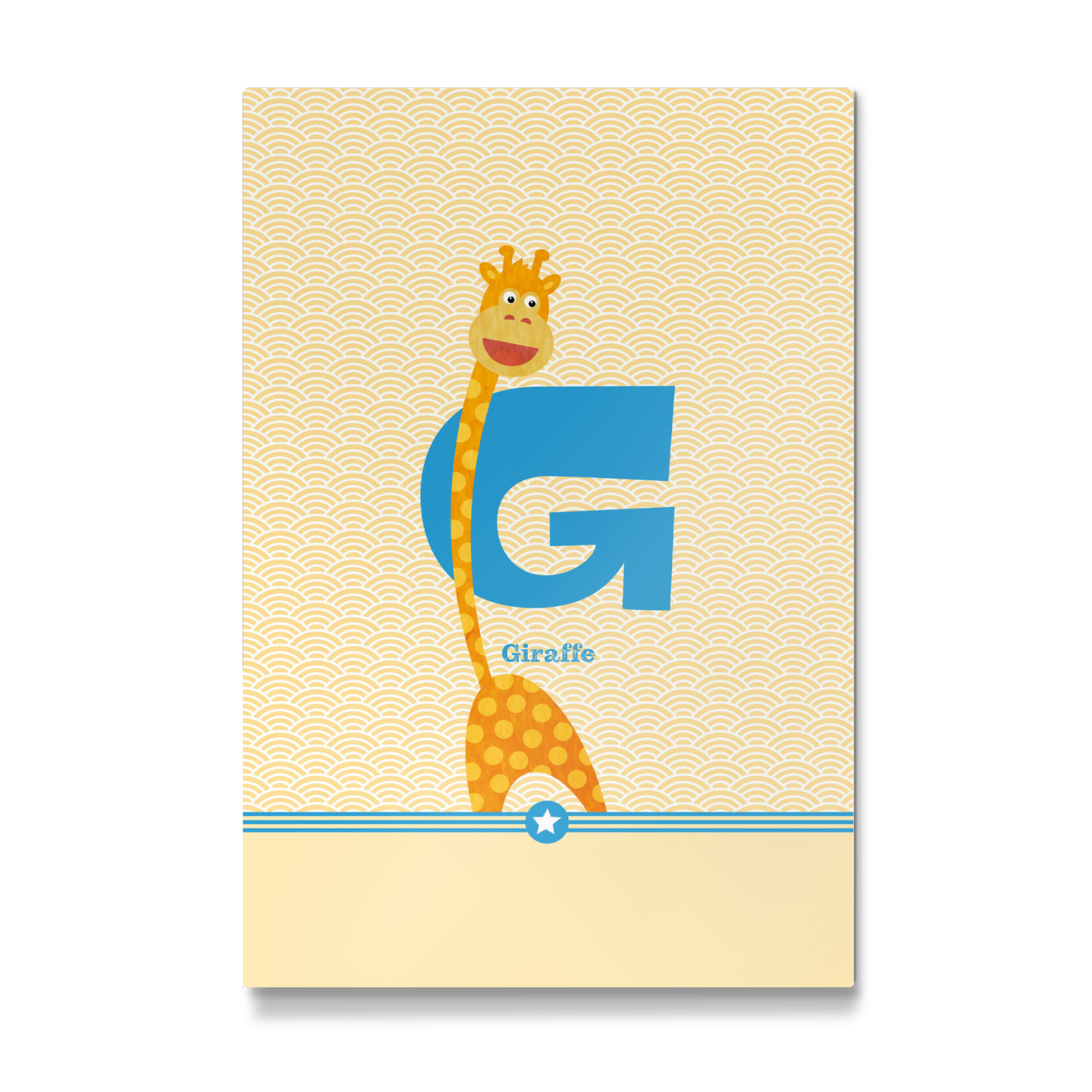 Galerie-Print "G wie Giraffe" 30x20 cm artboxONE
