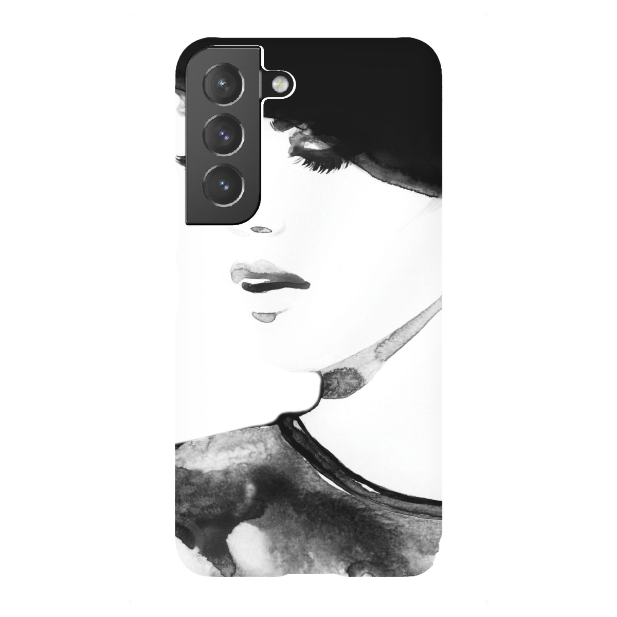 "Black Hat Woman"für Samsung Galaxy - Premium-Case Handyhülle artboxONE