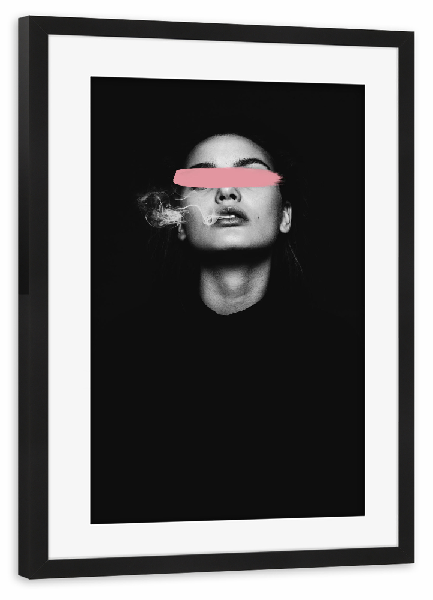 Poster mit Rahmen schwarz "Women Feminist Art" artboxONE - Menschen,Schwarzweiß,Fashion
