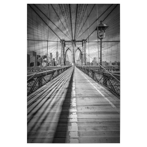 Auf der Brooklyn Bridge