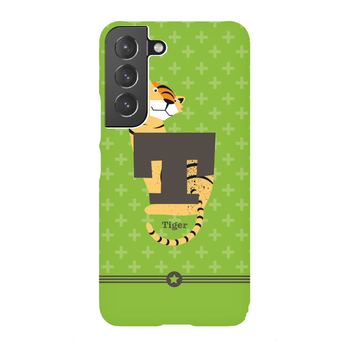 Samsung Galaxy "T wie Tiger" Premium-Case Handyhülle artboxONE
