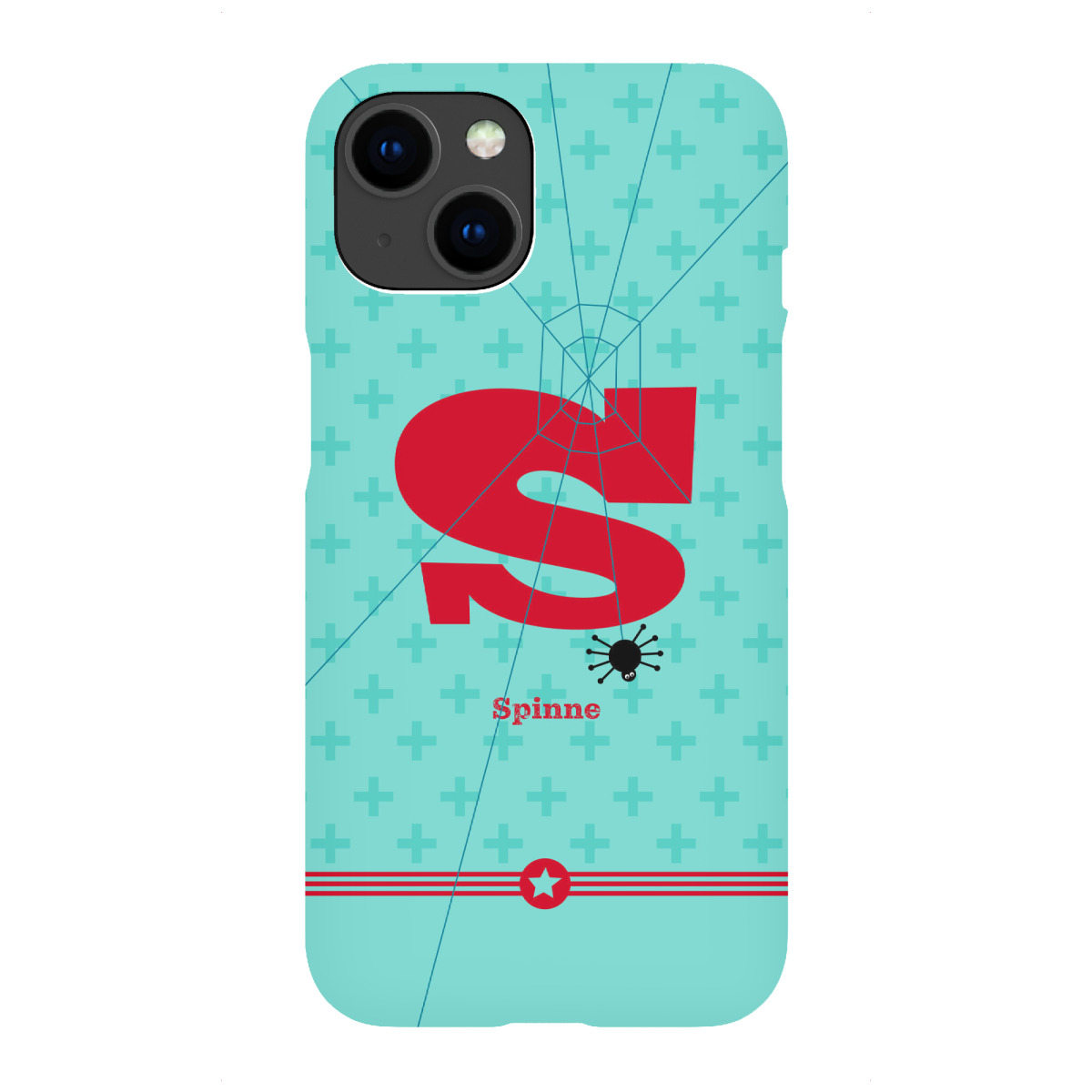 "S wie Spinne"für iPhone - Premium-Case Handyhülle artboxONE