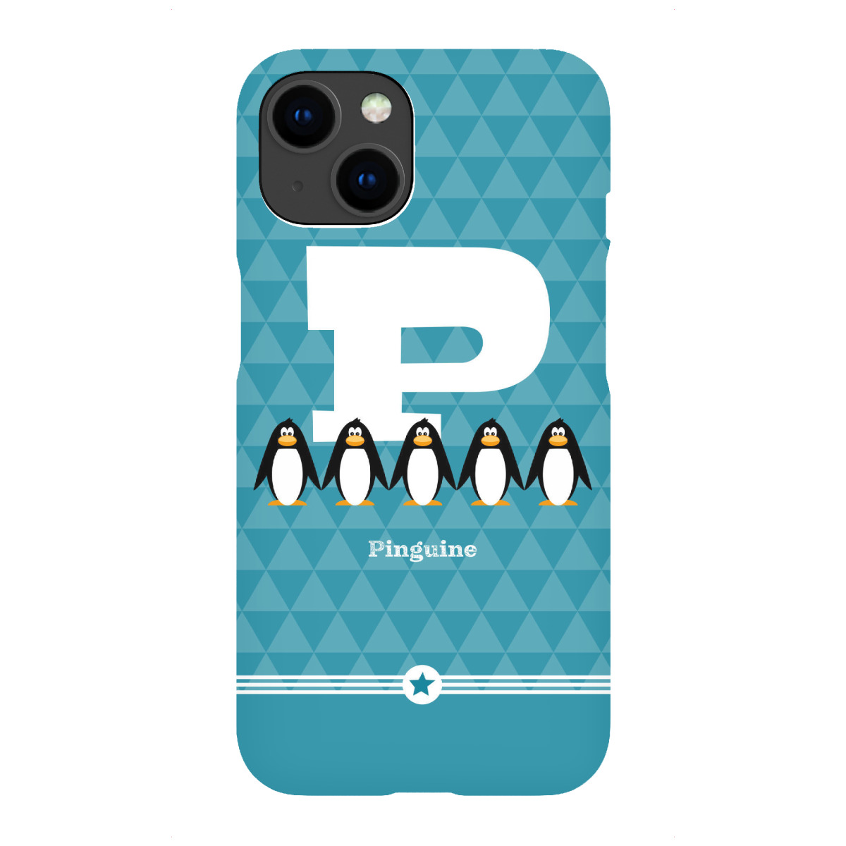 iPhone "P wie Pinguine" Premium-Case Handyhülle artboxONE