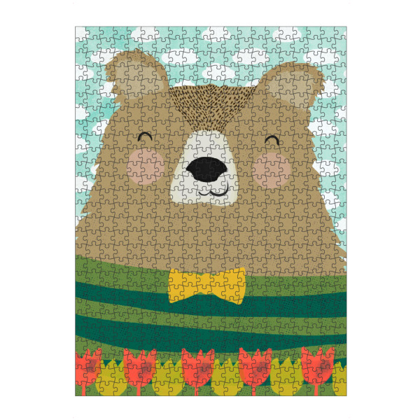 artboxONE Puzzle "Braunbär Bruno" artboxONE - Für Kinder - Bär,Bear - Bild bär