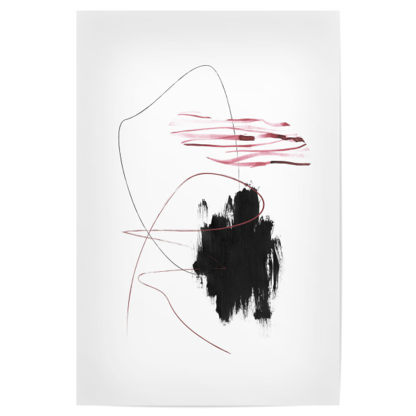 Poster "Subtle Mess" artboxONE - Abstrakt,Geometrie - Minimalistisch,Abstrakt,Minimalistic,Abstract