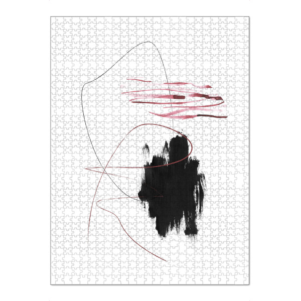 Puzzle Ravensburger "Subtle Mess" artboxONE - Abstrakt,Geometrie - Minimalistisch,Abstrakt,Minimalistic,Abstract - Bild minimalistisch