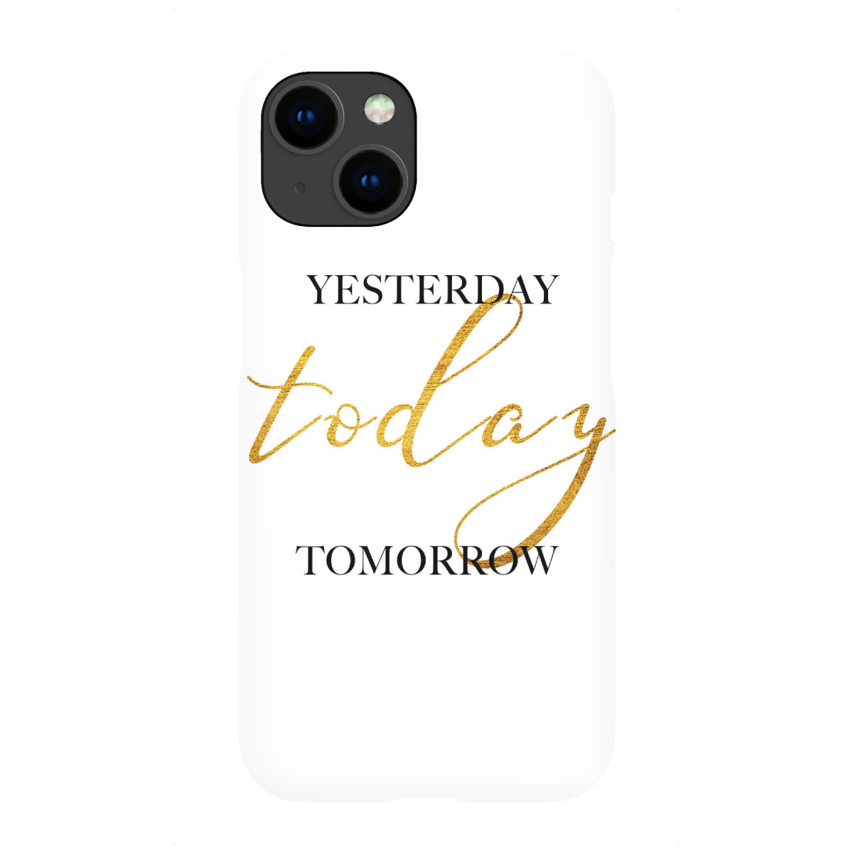 "Yesterday Today Tomorrow"für iPhone - Premium-Case Handyhülle artboxONE