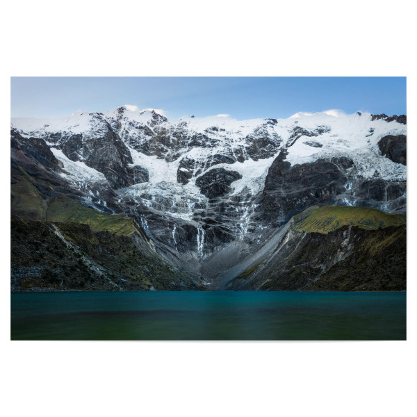 Poster 30x20 cm "Laguna Humantay" artboxONE - Natur,Reise - See,Berge,Peru,Lake,Mountain