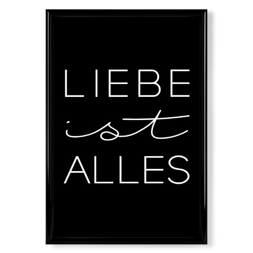 Liebe ist alles Schwarz