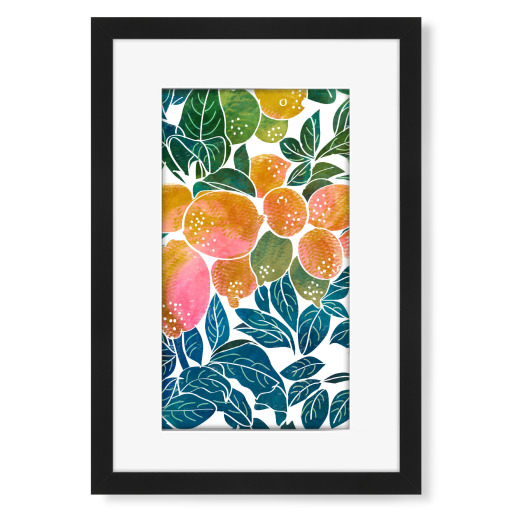 Lemons | Watercolor Modern Boho