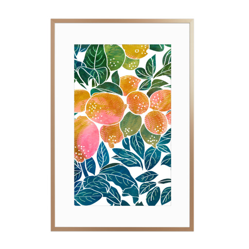 Lemons | Watercolor Modern Boho