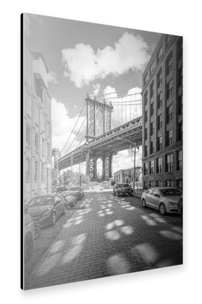 Alu-Dibond "BROOKLYN Manhattan Bridge" 30x20 cm artboxONE