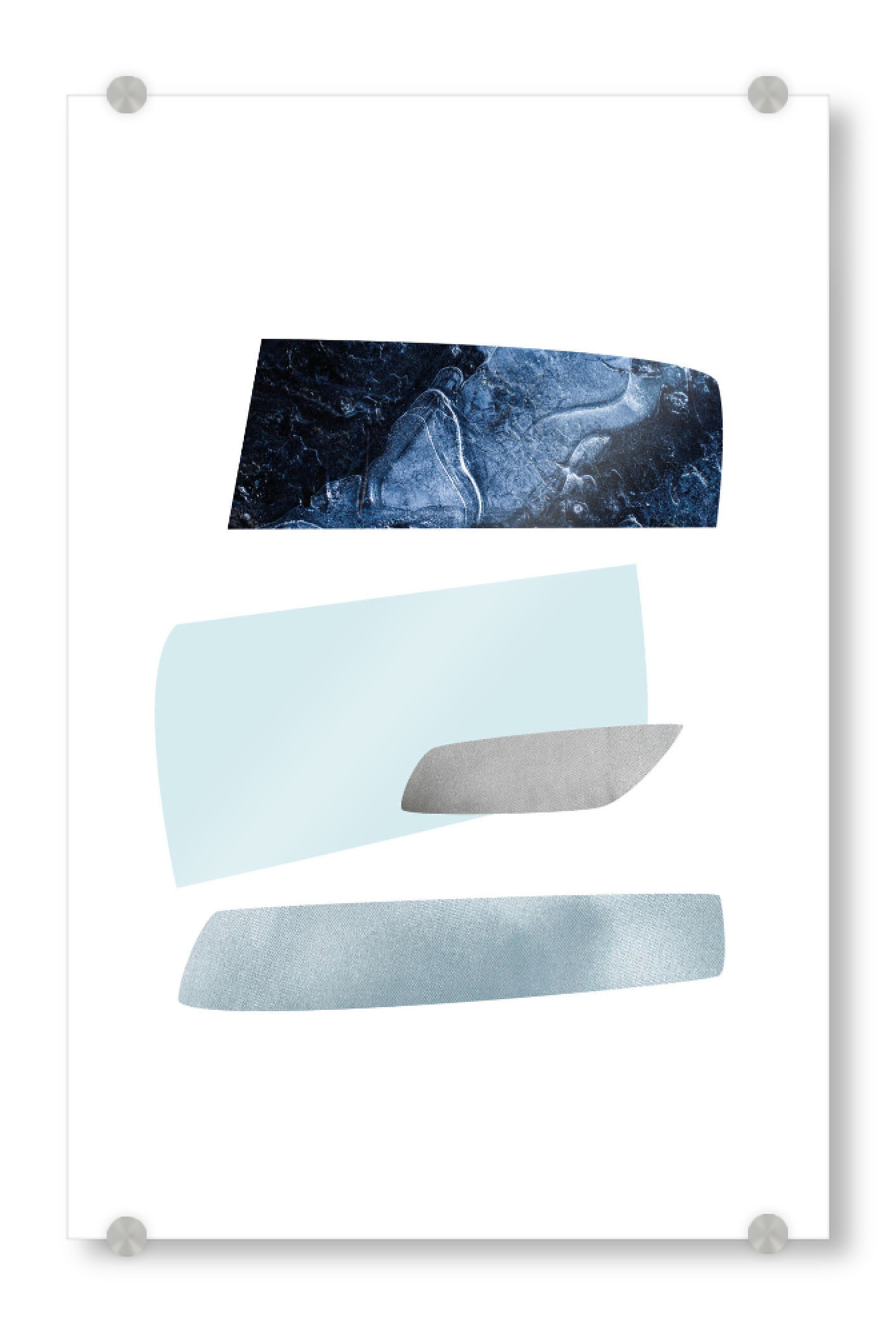 Acrylglasbild "Water Composition" artboxONE - Abstrakt,Geometrie - Abstrakt,Abstract,Stone,Stein