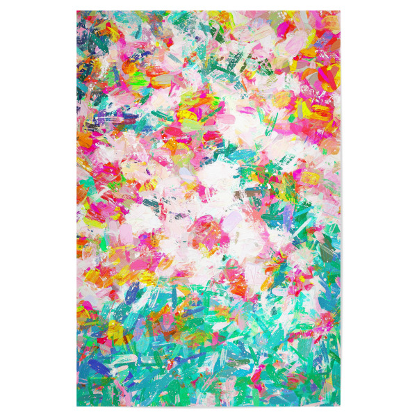 Poster 30x20 cm "Painted Joy | Abstract Botanical" artboxONE - Abstrakt - Abstrakt,Abstract