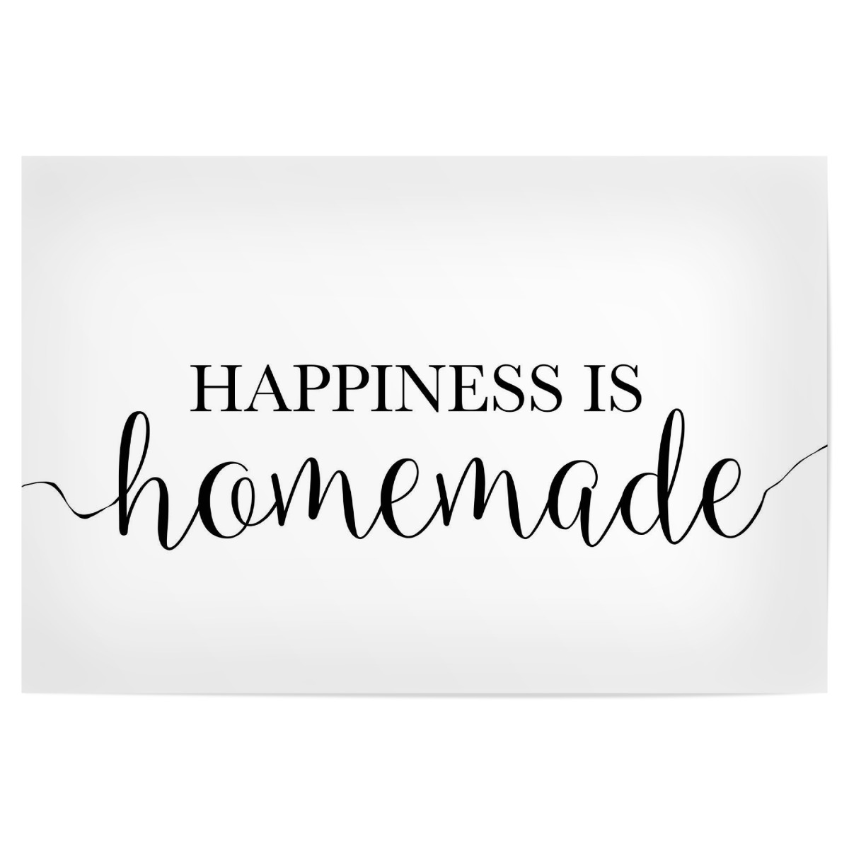 Purchase the Happiness is homemade sign as a Poster at artboxONE