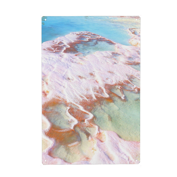 Holzbild "Pastel Beach and Sand" artboxONE - Natur,Reise,Reise / Strand und Meer - Beach,Strand