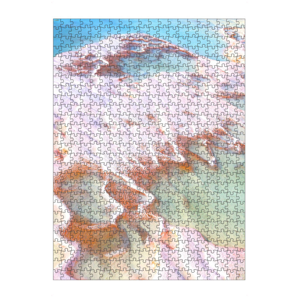 Puzzle Ravensburger "Pastel Beach and Sand" artboxONE - Natur,Reise,Reise / Strand und Meer - Beach,Strand - Bild beach
