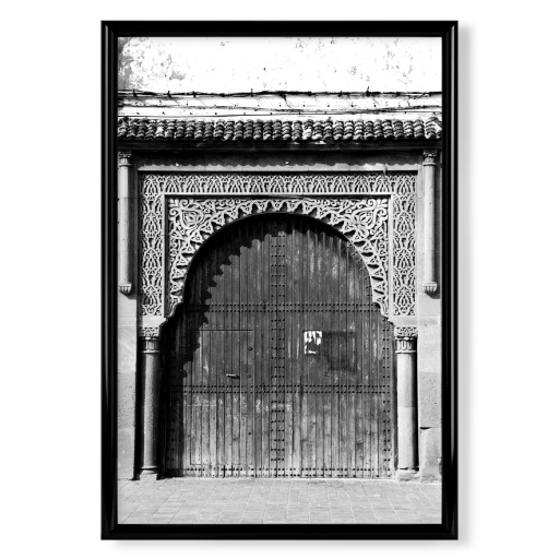 Black and White Antique Arch